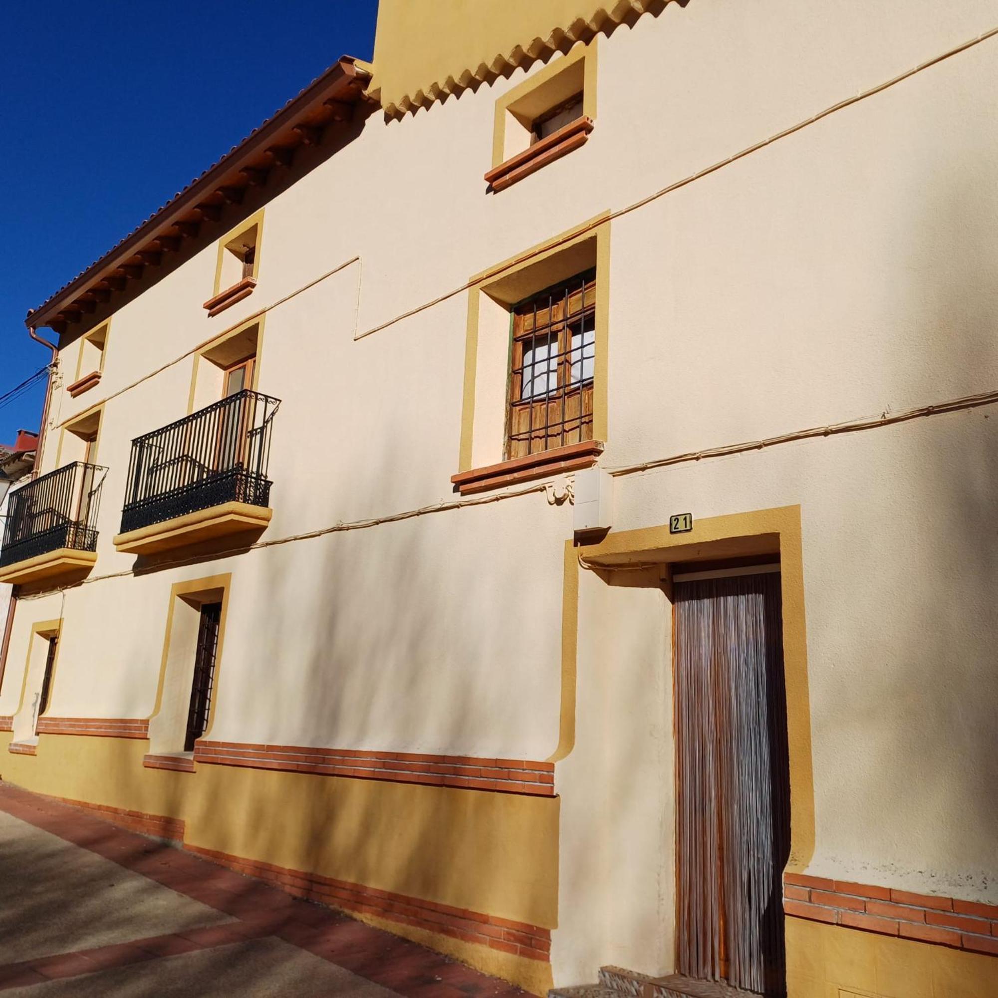 El Enebro Villa Villaverde De Guadalimar Esterno foto